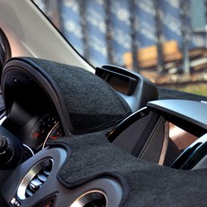 Urbain Class 汽車毛氈避光墊, 雪佛蘭 Volt EV 2018~, 黑色+黑色, 雪佛蘭