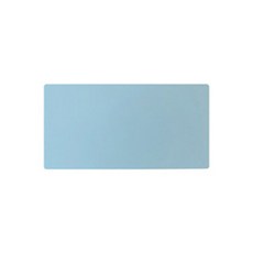 베러풀 와이드 가죽 양면 데스크매트 + 스트랩, 스카이실버