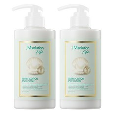 JMsolution 身體乳液 棉花香, 2個, 500ml