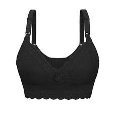 온화하고 세련된 분위기 레이스 수유 브라