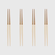 마리벨 젓가락 4벌, 크림화이트, 단품, 1개