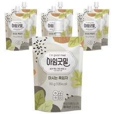 엄마사랑 아임굿밀 마시는 흑임자 두유, 110g, 7개