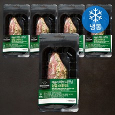 애슐리 허브시즈닝 삼겹 스테이크 (냉동), 160g, 5개