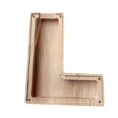 북유럽풍 인테리어 저금통 L, 브라운, 1개