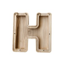 北歐風室內裝飾存錢筒 H, 棕色, 1個
