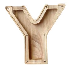 北歐風室內裝飾存錢筒 Y, 棕色, 1個