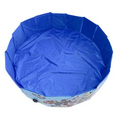 Hello CARBOT 衝鋒戰士 折疊多功能遊戲墊池大號, 藍色