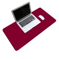 NowinKorea 프리미엄 논슬립 와이드 단면 가죽 데스크 패드, 로즈