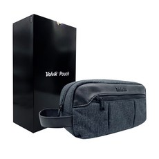 Volvik 富維克 拉鍊高爾夫球手拿包, 黑色