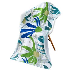 비치 목욕타월 대형 70 x 150 cm, 1개, 05 녹색 꽃