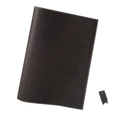 메이빈 일반형 북커버 M + 북마크, 모카브라운(북커버), 랜덤발송(북마크), 1세트