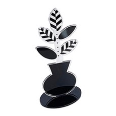 빛나라마켓 북유럽 아크릴 데스크탑 꽃모양 메모 사진 클립 B, 혼합색상