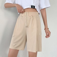 페이토 여성용 냉감 통기성 캐주얼 트레이닝 쿨링 5부 반바지