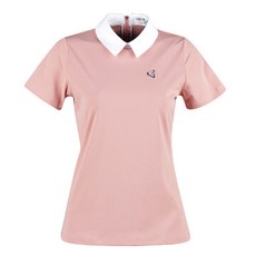 KIM YOUNG JOO SPORTS 女子勒克斯高爾夫色彩KARA短袖高爾夫襯衫LB2M617​​W