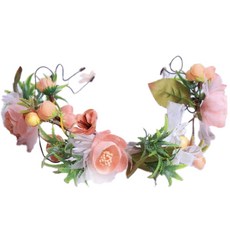 Min Sung Company新娘自助婚禮花冠, 混合顏色, 1個