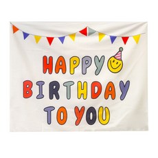 Selene Smile混合生日派對橫幅, A01