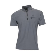 Roberto Ferraers Men's Point Zipper Short -shoreved t襯衫OCTRV5034M2