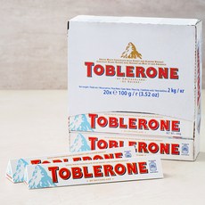 토블론 화이트초콜렛, 20개, 100g