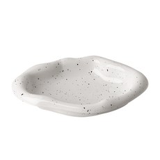 트레이드미 장식 트레이 실버 플레이트, 07 불규칙 화이트