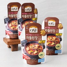 다담 차돌된장찌개양념, 145g, 4개