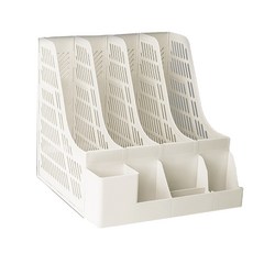 심플리앤 모던 심플 펜홀더 파일꽂이, 화이트