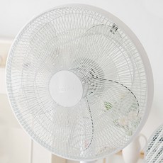 Uterus 圓點刺繡電風扇專用安全網, 白色（點）, 1個