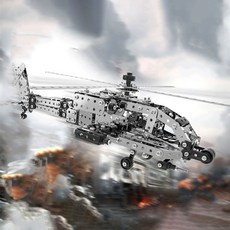 Tani 不鏽鋼模型組裝套組 武裝直升機, 混合色