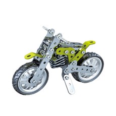 TANI 不鏽鋼模型組裝套組 摩托車 高款, 混合色, 1個