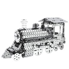 TANI 不鏽鋼火車模型組裝套組, 混合顏色, 1個