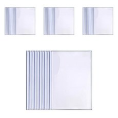 abm A4強力文件夾 10入組, 4套, 透明