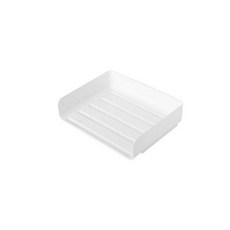 Star簡約的紙張及多功能收納盒, 白色的, 一層