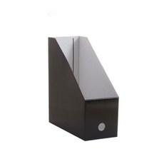 Star 簡約文件及書籍整理架 附提手, 1個, 黑色