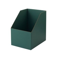 스타 심플한 서류 및 책 정리 꽂이 특대, 딥 그린, 1개