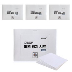 잇츠리빙 세탁 이염 방지 시트, 4개, 100개입