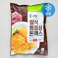 풀무원 풀스키친 일식 통등심 돈까스 (냉동), 1kg, 1개