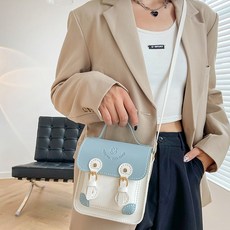 B:VID Kidult Rogar DIY 2扣伴侶肩帶, 藍色 + 白色, 1個