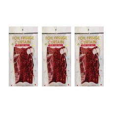 Peito生日派對裝飾全息圖派對簾 1*2m, 3個, A02