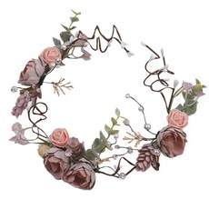 自助婚禮花冠, 1個, 粉色的