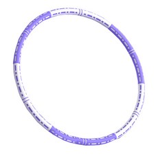 PEONIST 拼色呼啦圈, 淺紫色, 1公斤