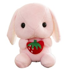 해솔 볼 토끼 동물 봉제 빅사이즈 애착인형 22cm, 랜덤발송, 1개