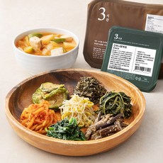 집반찬연구소 나물밥상 한상차림 된장찌개 650g + 콩나물무침 120g + 시금치 90g + 무생채 180g + 건호박볶음 90g + 건가지볶음 90g + 건취나물볶음 80g + 건피마자볶음 80g, 1세트