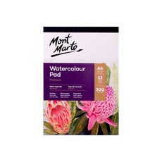 Mont Marte 蒙瑪特 水彩書A4 300G 12張, 1個