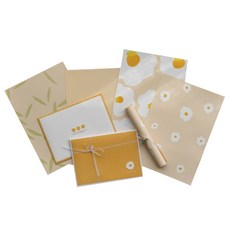 GLOLIING 情書告白文具套組 D, 1套, 混合顏色