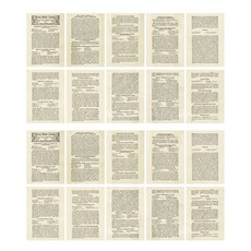 글로리빙 빈티지 페이퍼 북 편지지, 2개, No3