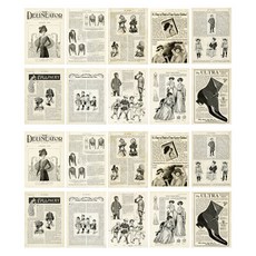 Gloryving 復古紙本書信紙, 2個, No4