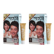 SEVEN EIGHT 絲質顏色霜染色H32_018, 5 號布朗, 2個