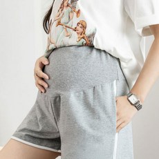 에이홉 와이드 레그 임산부 반바지