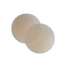 矽膠胸貼 7cm 淺米色, 1套