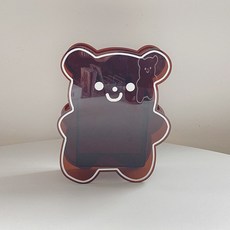 주앙오브제 말랑곰돌 펜홀더 소형, 02 갈색곰, 1개