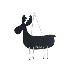 Juang Objet Bisha 掛板 02 鹿, 木頭